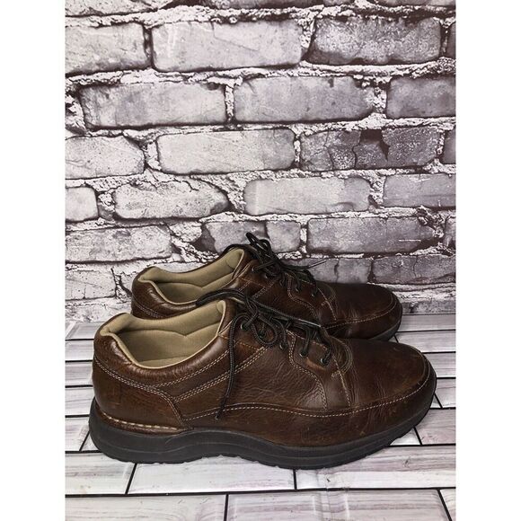 Rockport APM33603 Prowalker Brown Leather Walking Casual Shoes Men’s Sz 11.5W US - Picture 10 of 16